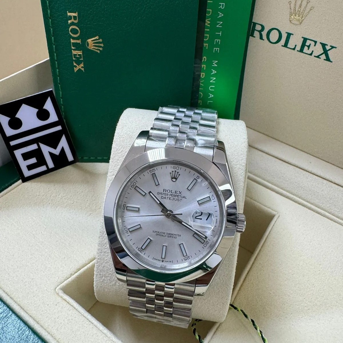 Rolex Datejust 41 – White Dial - Image 2