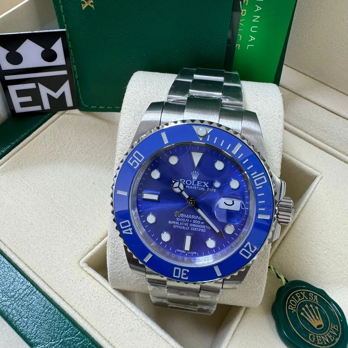 Rolex Submariner – Blue Dial - Image 2