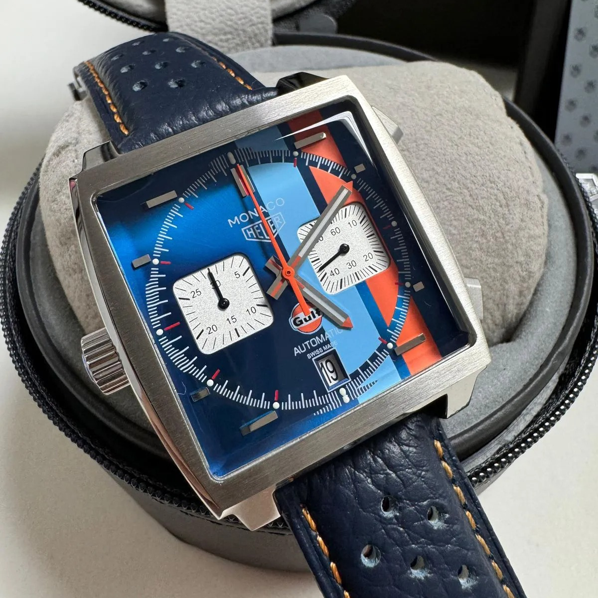 TAG HEUER MONACO GULF AUTOMATIC CHRONOGRAPH - Image 2