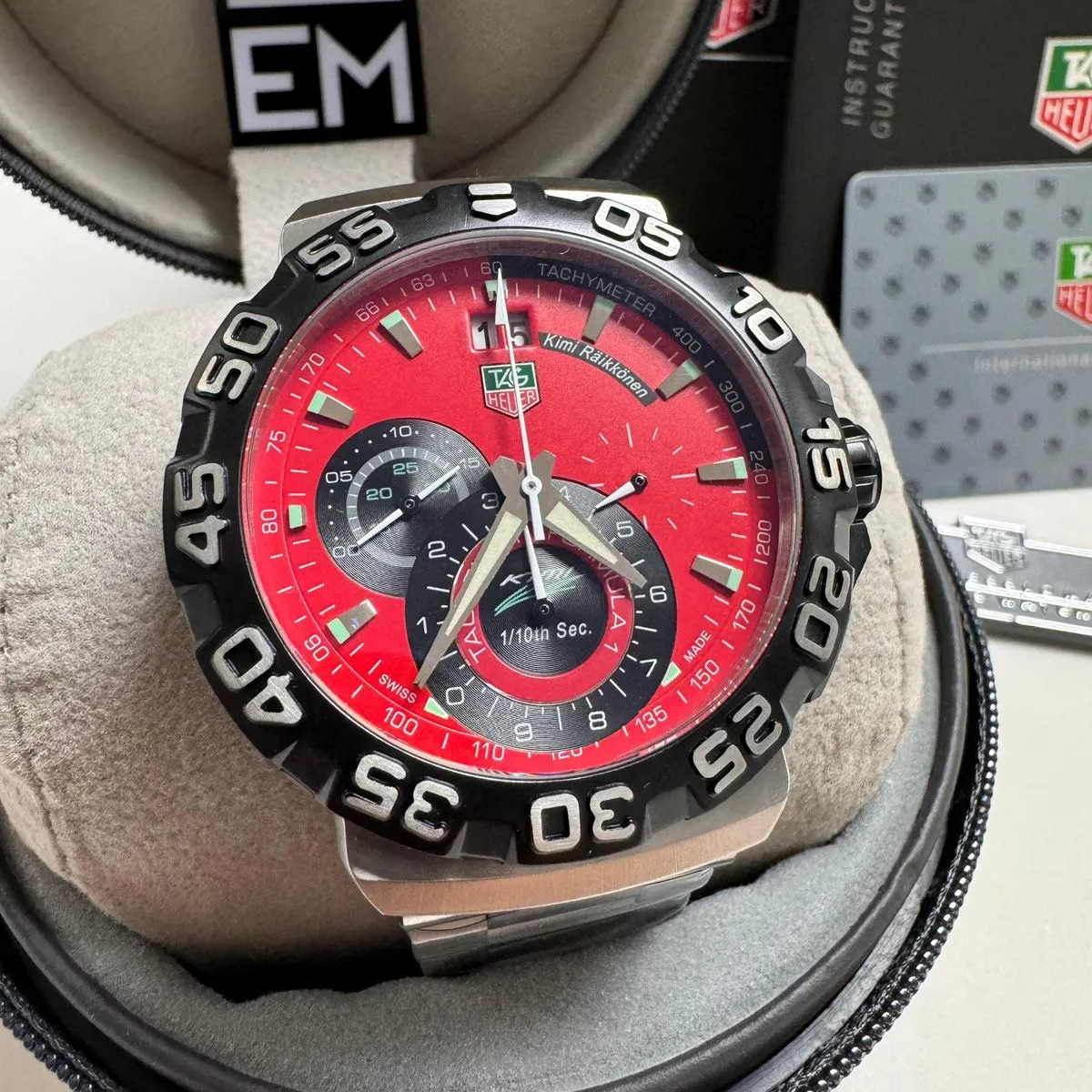 TAG Heuer Formula 1 Chronograph Red – Kimi Raikkonen Edition - Image 2