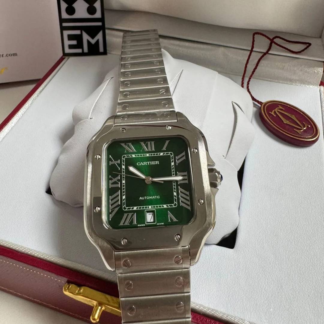 Cartier Santos Automatic Green - Image 2