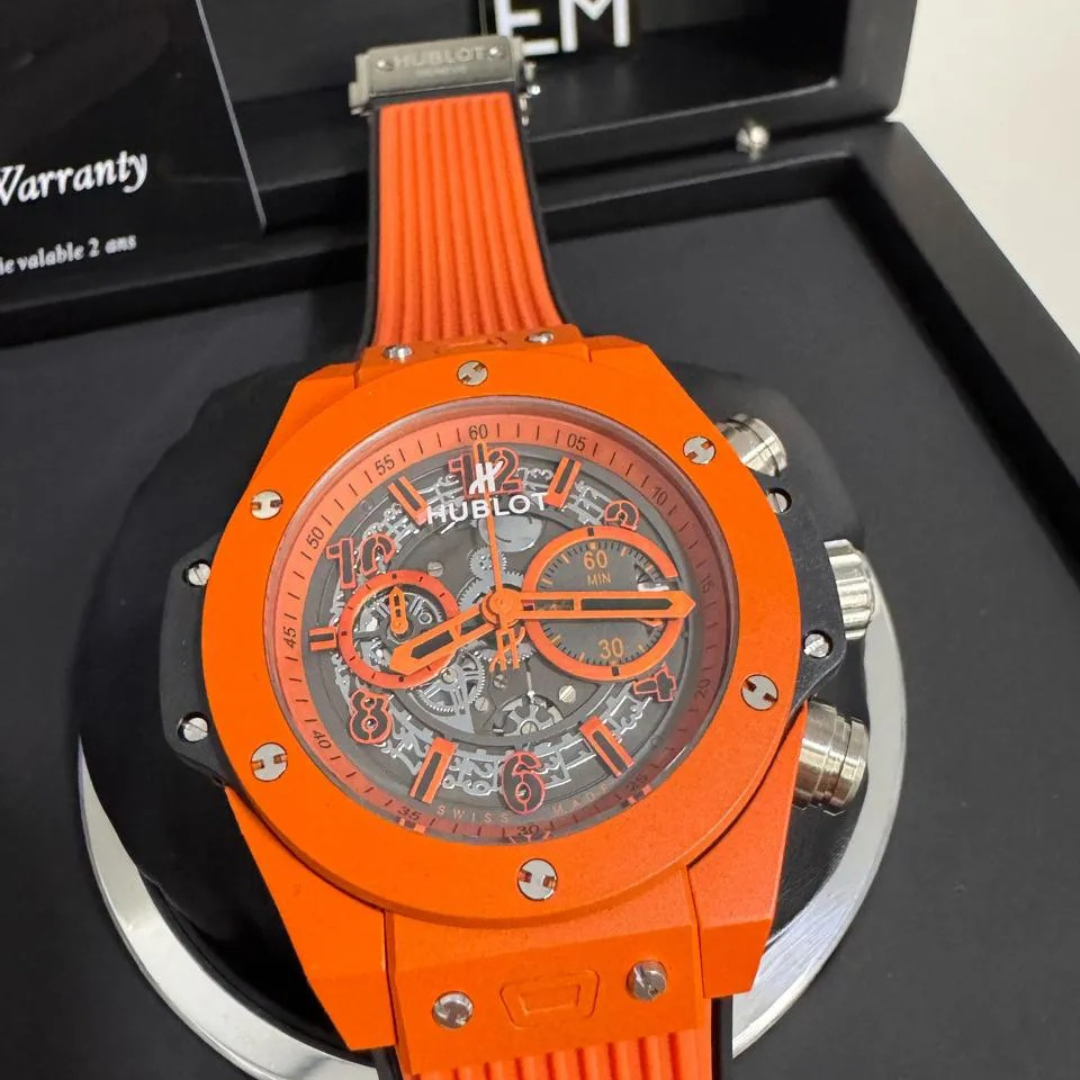 Hublot Big Bang Orange Skeleton - Image 2