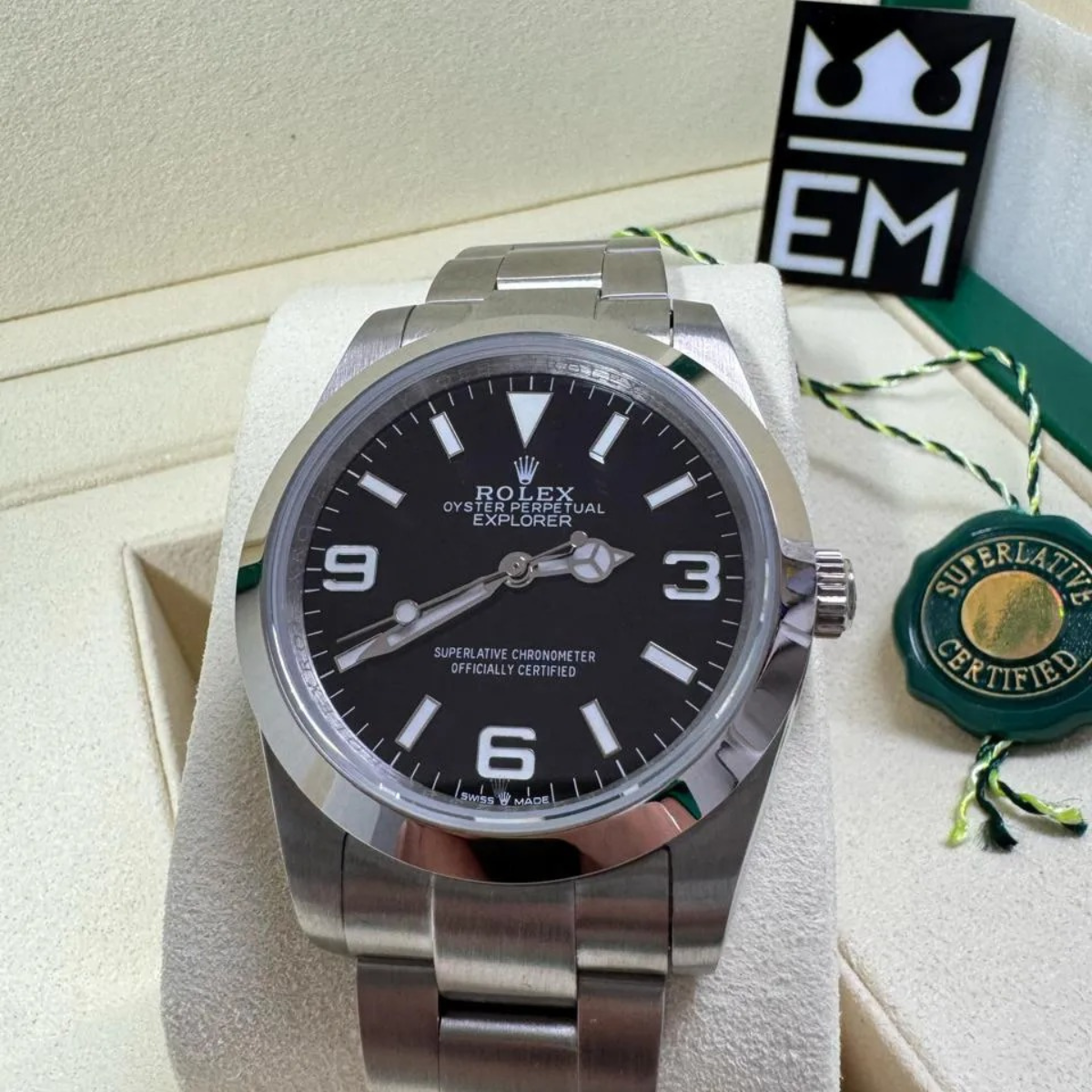Rolex Explorer – Black Dial - Image 2