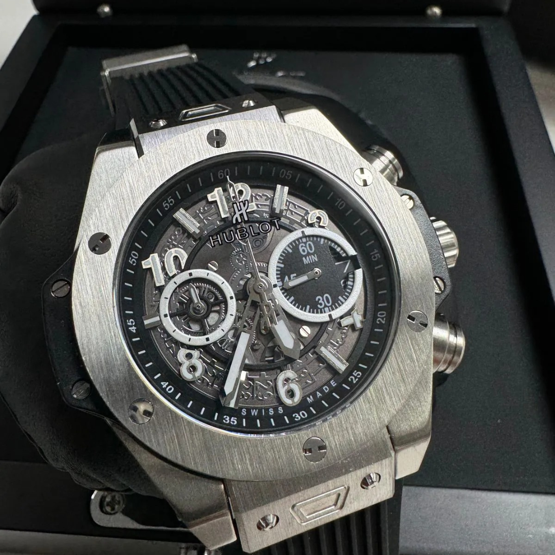 Hublot Big Bang Unico Titan Black Skeleton - Image 3