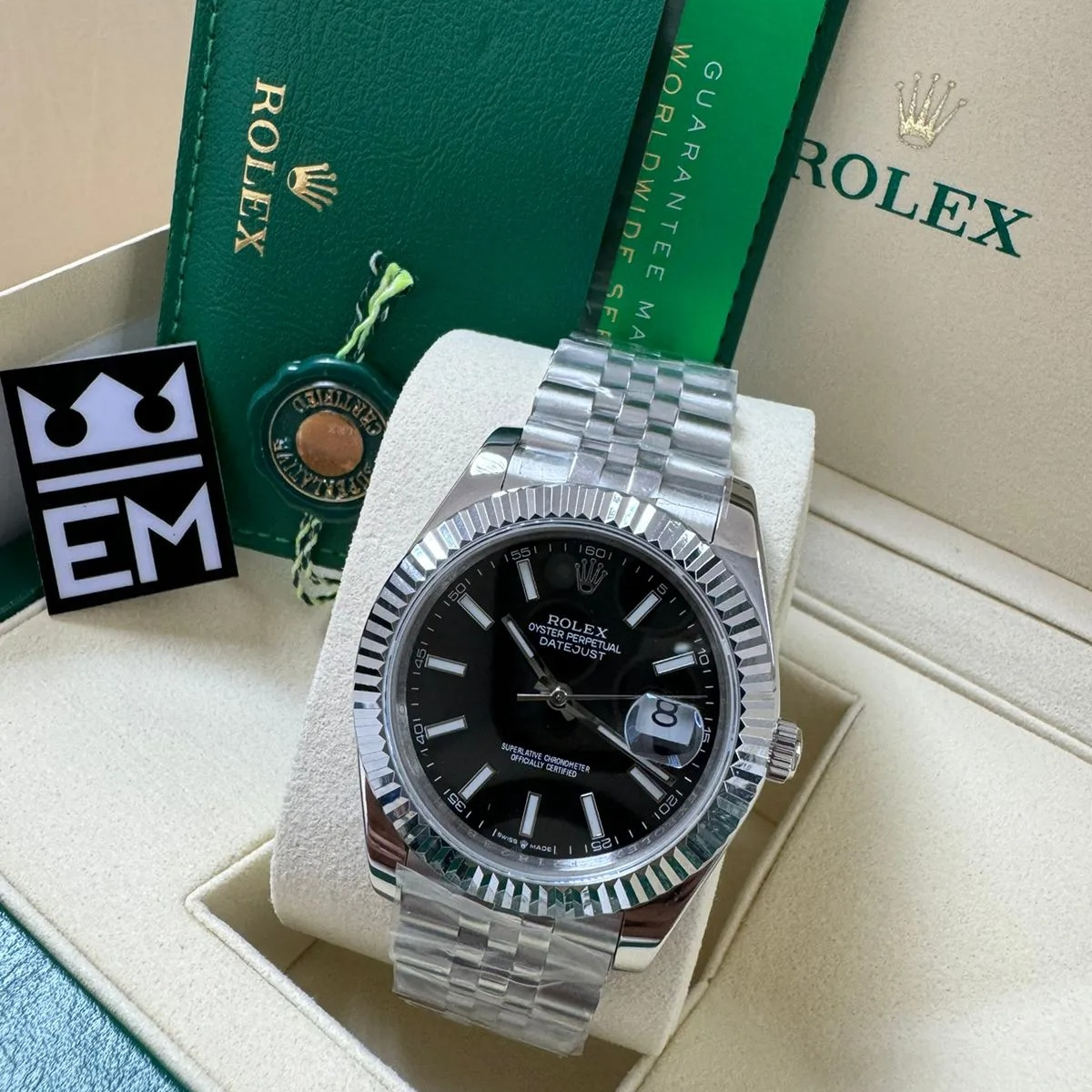 Rolex Datejust 41 – Black Dial - Image 2