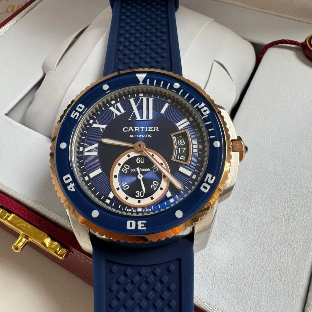 Cartier Calibre de Cartier Blue Gold – Automatic - Image 2