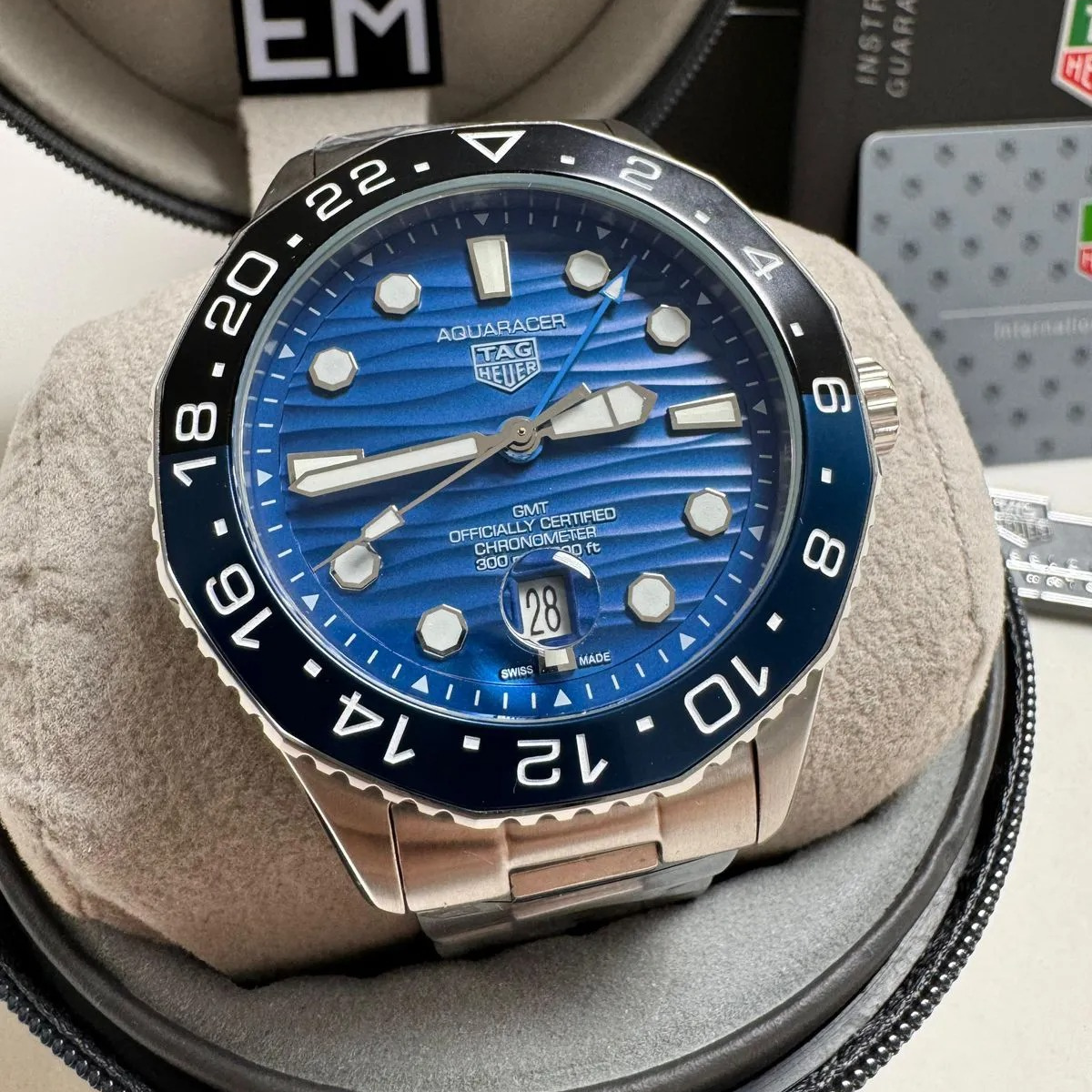 Tag Heuer Aquaracer Professional 300 GMT Blue – Automatic - Image 2