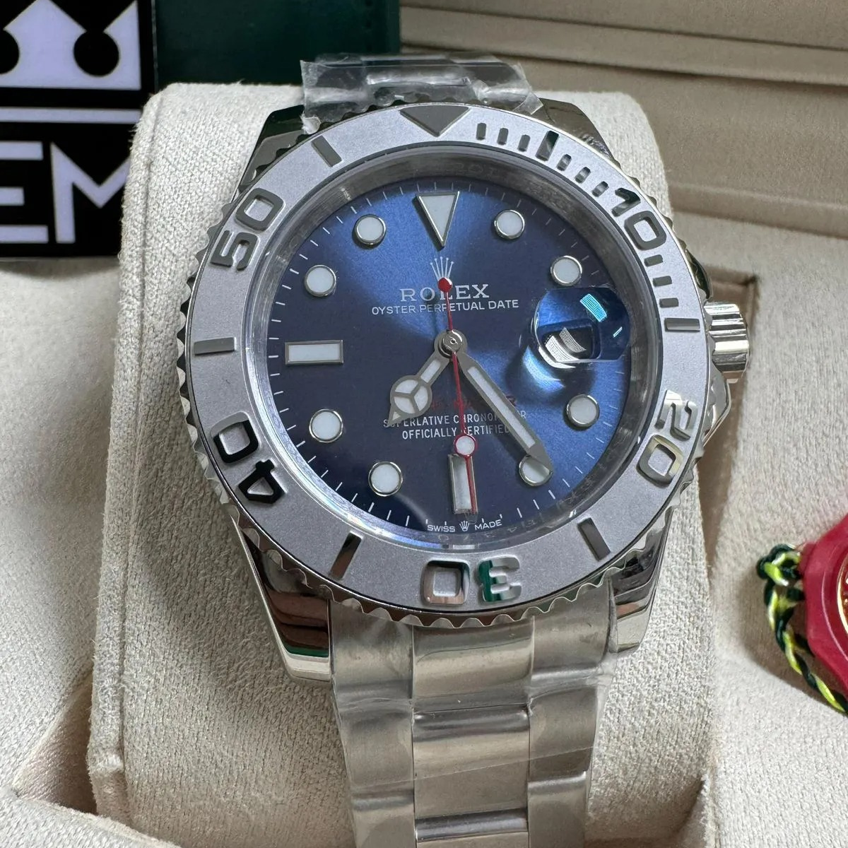 Rolex Yacht-Master 40 – Blue Dial - Image 2