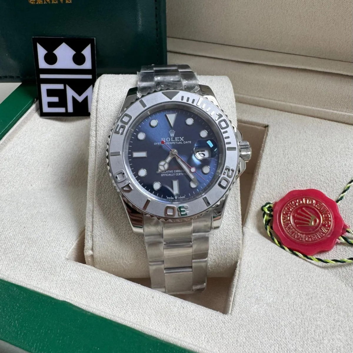 Rolex Yacht-Master 40 – Blue Dial - Image 3