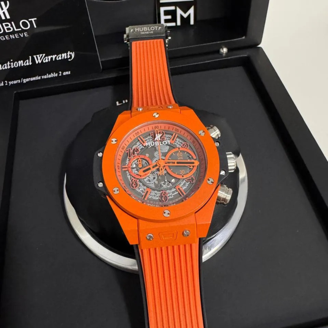 Hublot Big Bang Orange Skeleton - Image 3