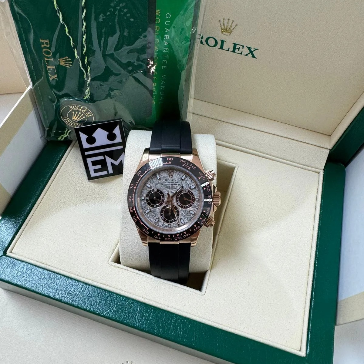 Rolex Daytona – Meteorit Dial – Oysterflex - Image 3