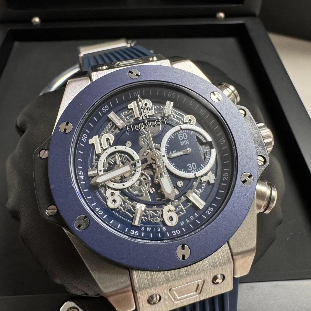 Hublot Big Bang Unico Blue Titan Skeleton - Image 3