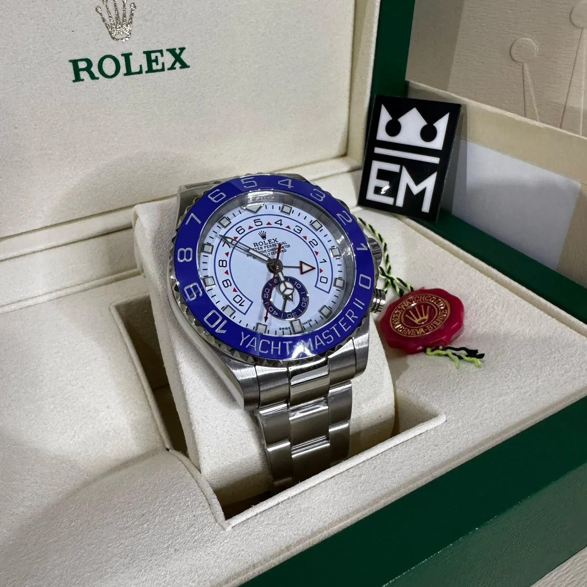 Rolex Yacht-Master II – Blue Bezel - Image 3