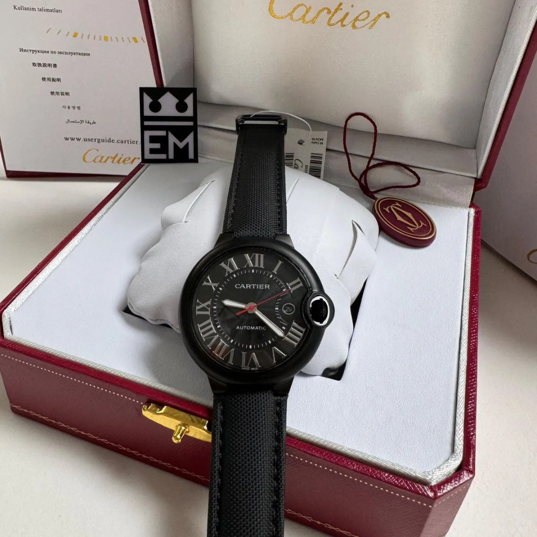 Cartier Ballon Bleu Black Automatic - Image 3