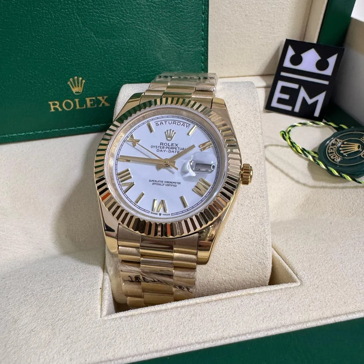 Rolex Day-Date 36 – White Dial - Image 3