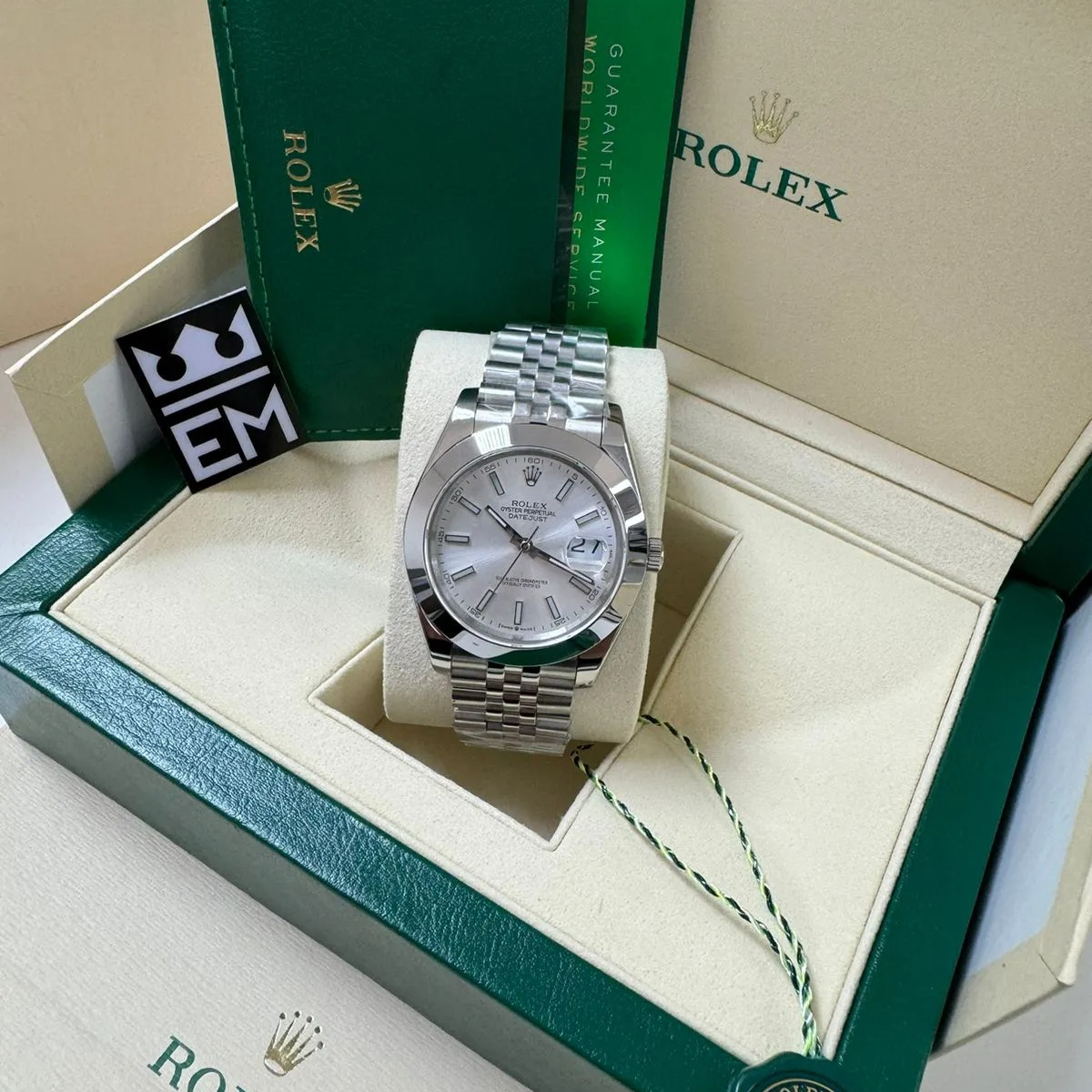 Rolex Datejust 41 – White Dial - Image 3