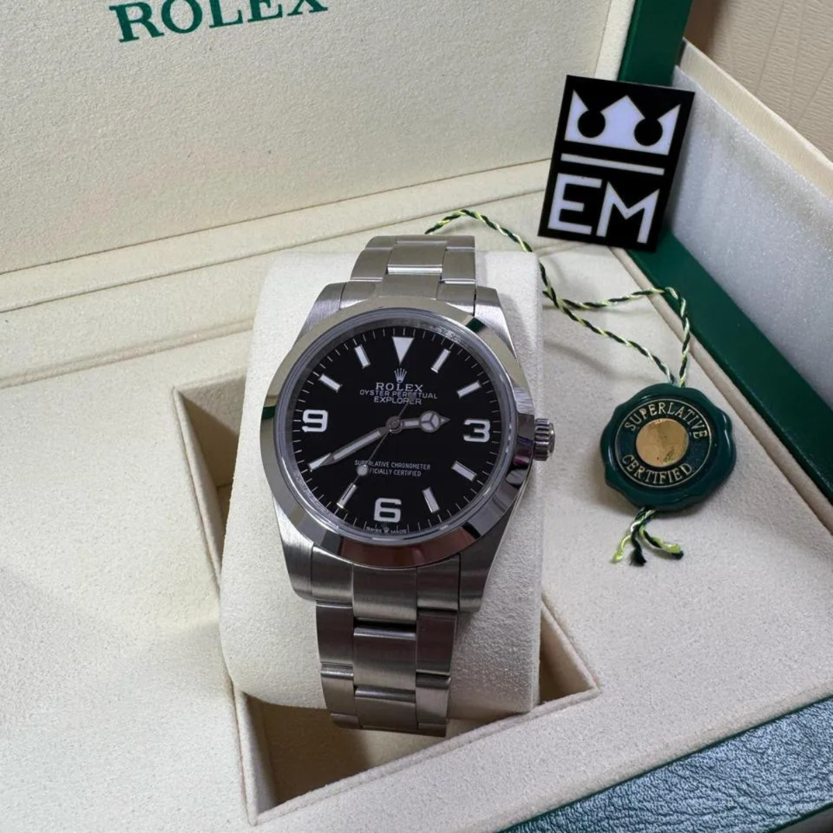 Rolex Explorer – Black Dial - Image 3