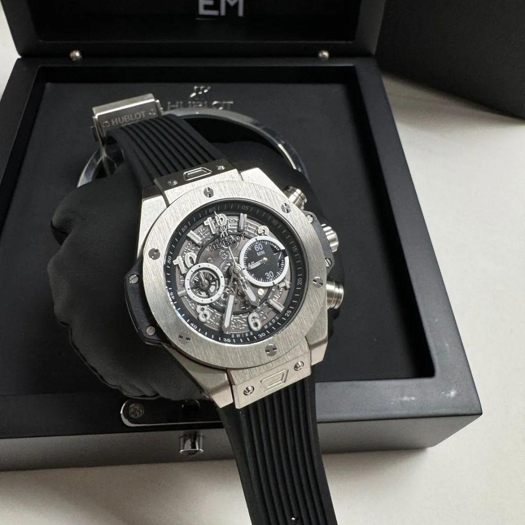 Hublot Big Bang Unico Titan Black Skeleton - Image 2
