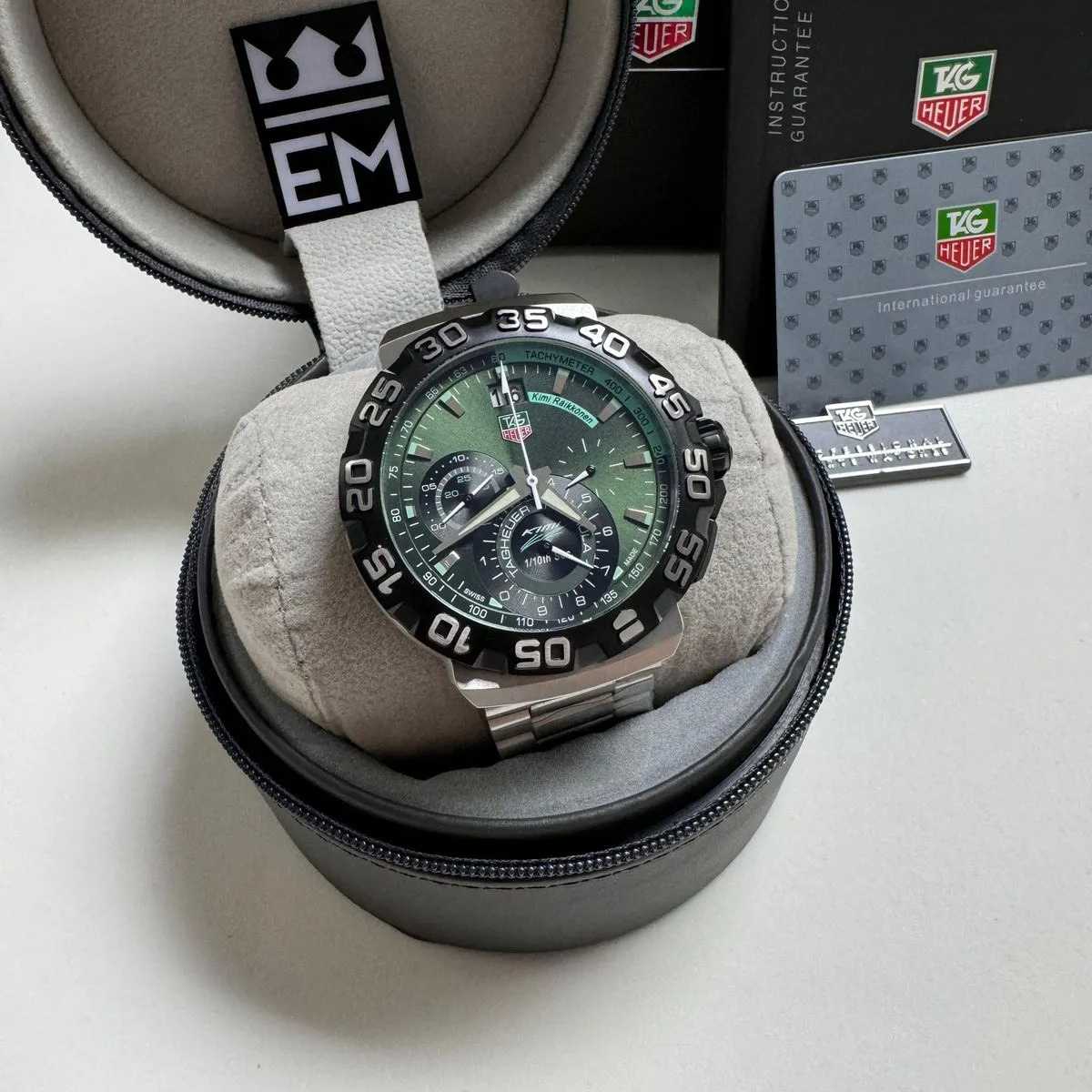 TAG Heuer Formula 1 Chronograph Green – Kimi Raikkonen Edition - Image 3