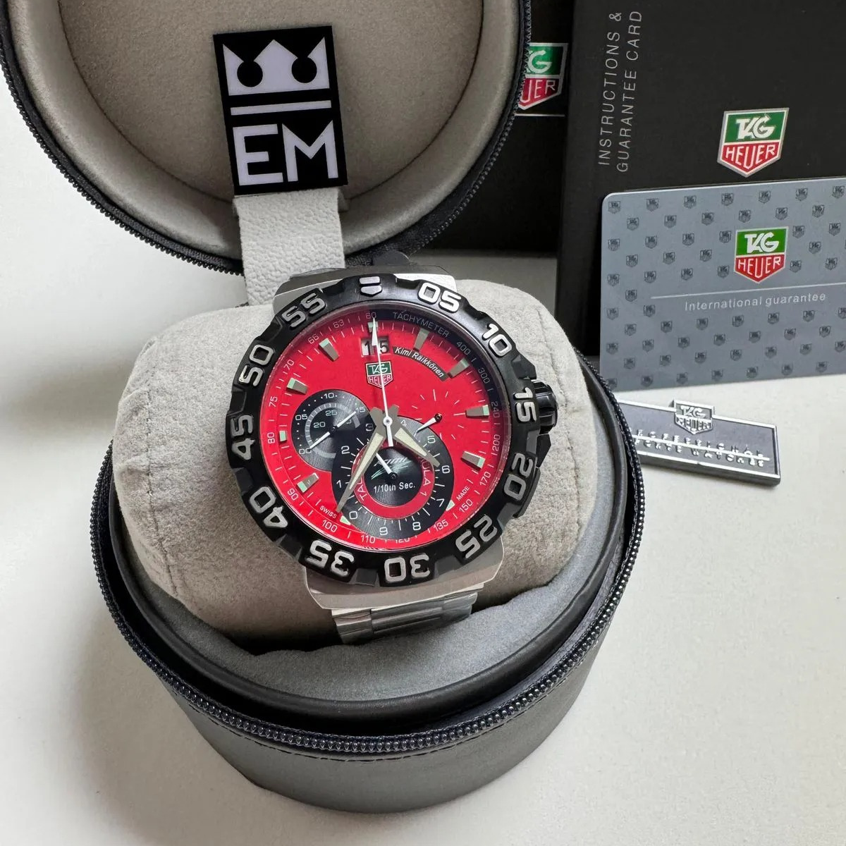 TAG Heuer Formula 1 Chronograph Red – Kimi Raikkonen Edition - Image 3