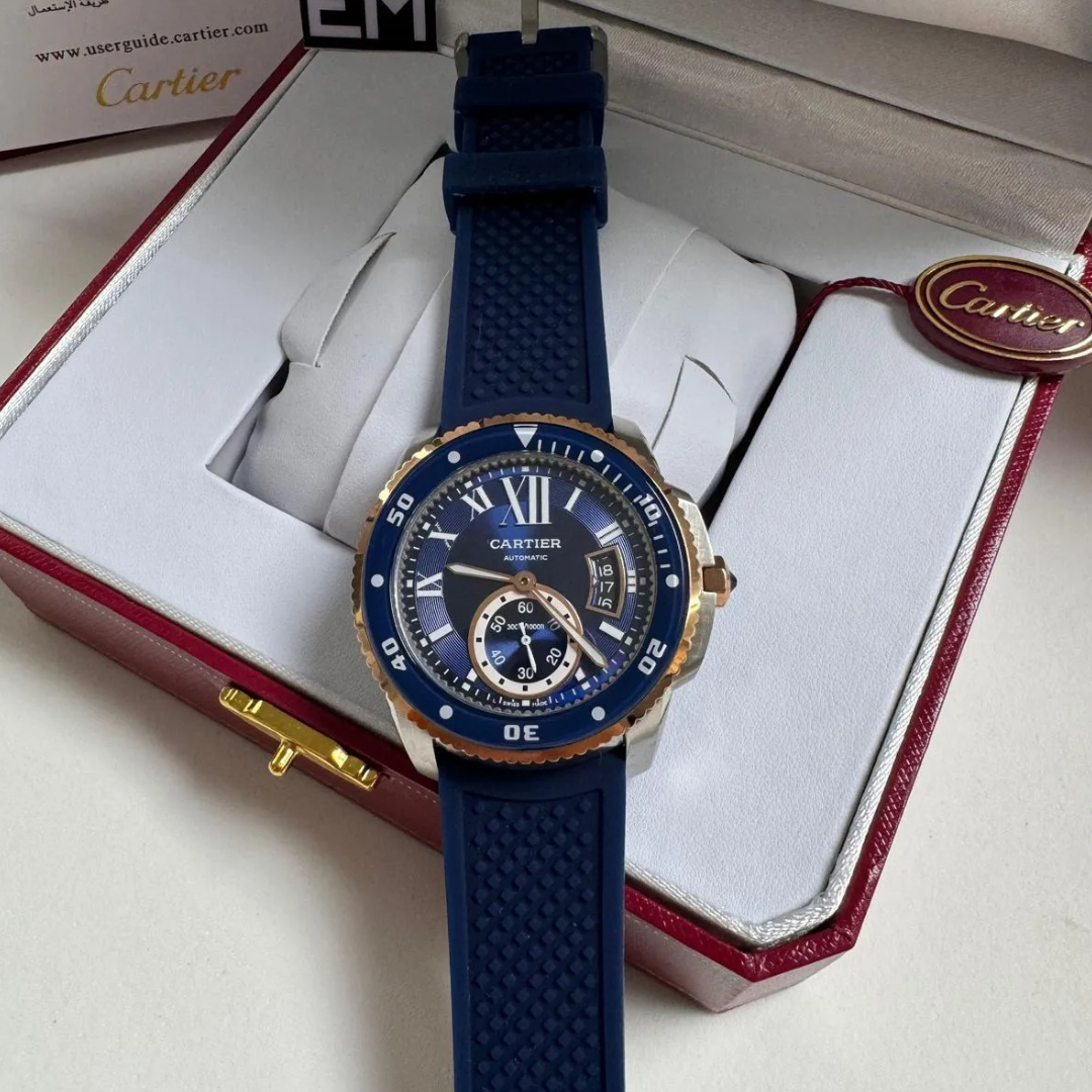 Cartier Calibre de Cartier Blue Gold – Automatic - Image 3