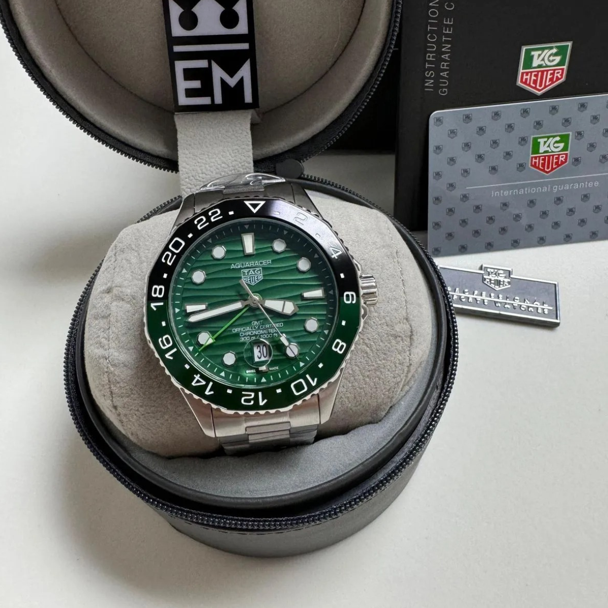 Tag Heuer Aquaracer Professional 300 GMT Green – Automatic - Image 3