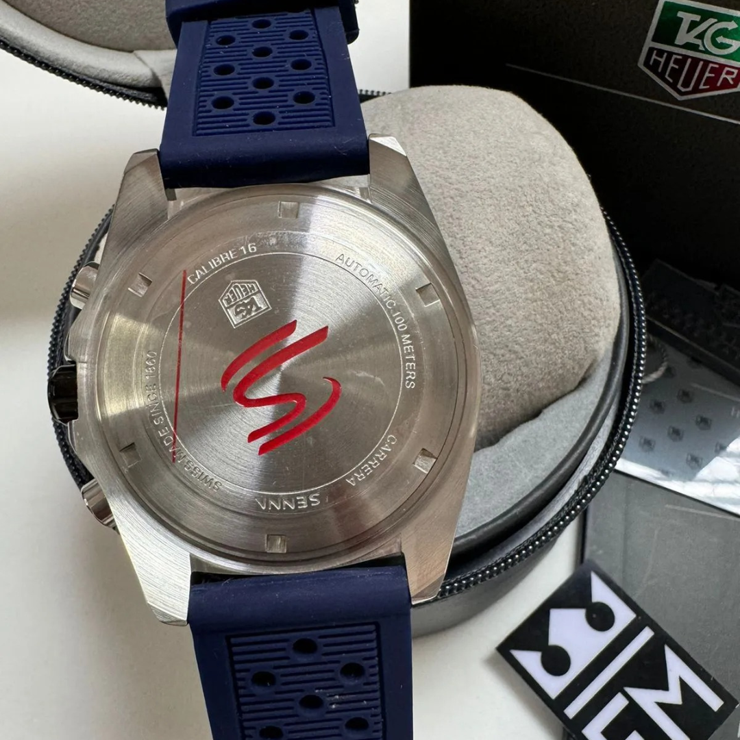 TAG Heuer Formula 1 Senna Edition – Blue/Red | Sport Strap - Image 4