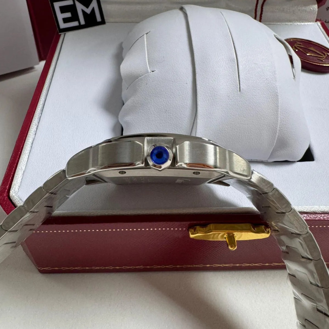 Cartier Santos – White Dial - Image 4