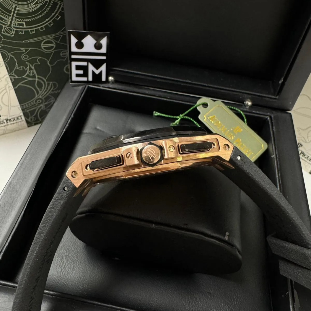 Audemars Piguet Royal Oak Offshore Chronograph Rose Gold/Black – 44 mm - Image 4
