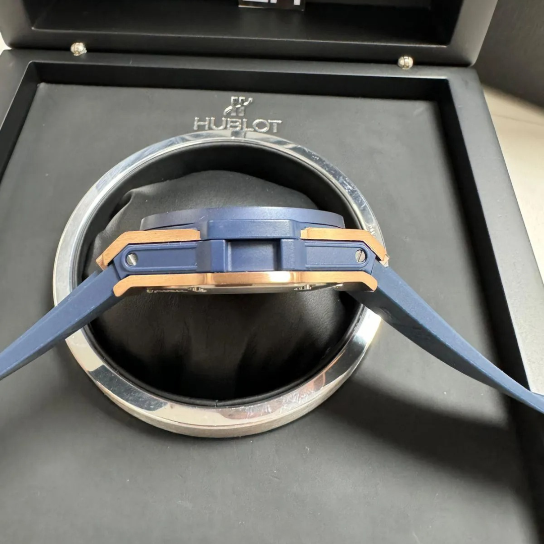 Big Bang Unico Blue Rose Gold Skeleton - Image 5