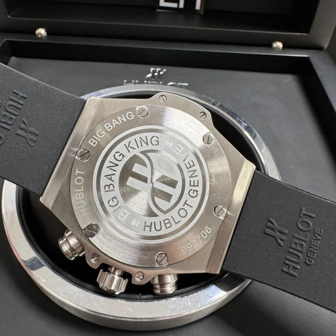 Big Bang Unico Black Silver Skeleton - Image 6
