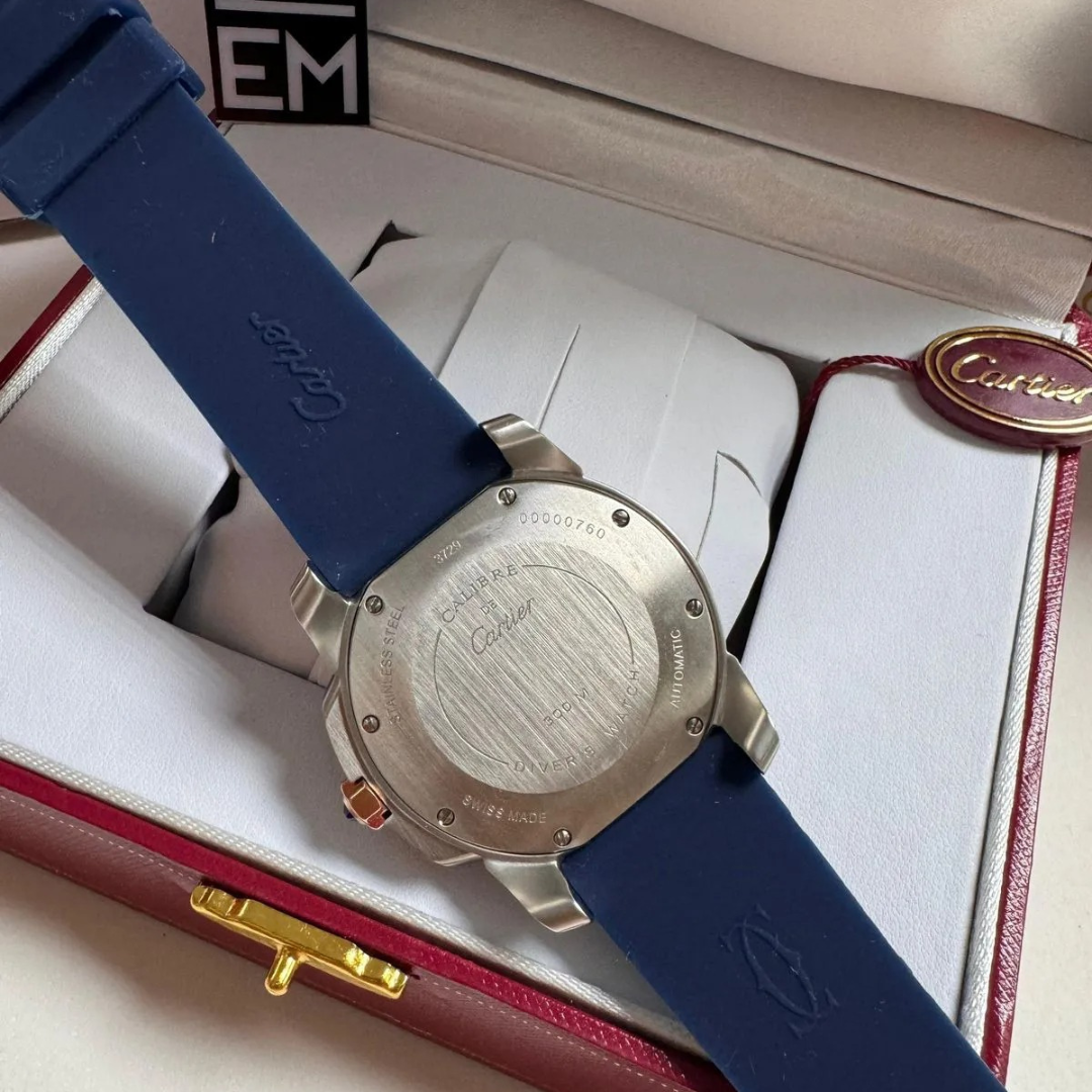 Cartier Calibre de Cartier Blue Gold – Automatic - Image 6