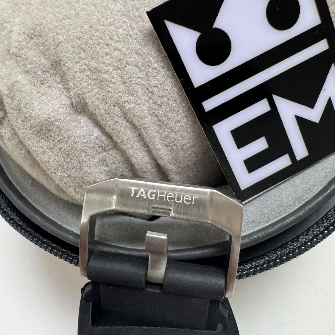 TAG Heuer Formula 1 Senna Edition – Silver/Black | Sport Strap - Image 7
